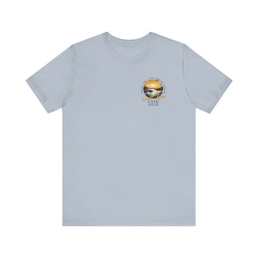 Smith Lake Sunset Light Blue T-Shirt