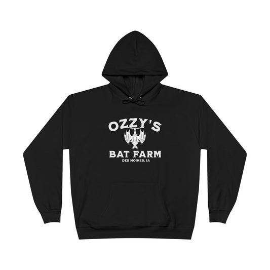 Ozzy's Bat Farm Black Hoodie