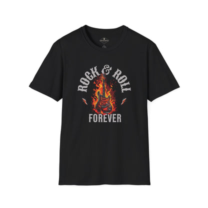 Rock & Roll Forever Black T-Shirt