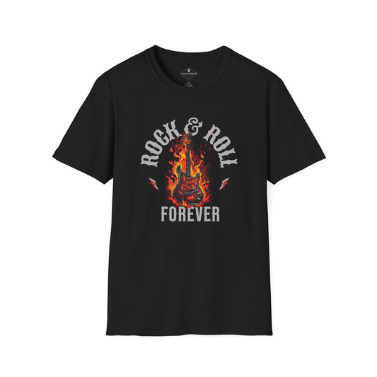 Rock & Roll Forever Black T-Shirt