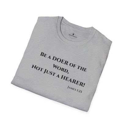 Be A Doer of the Word Grey T-Shirt