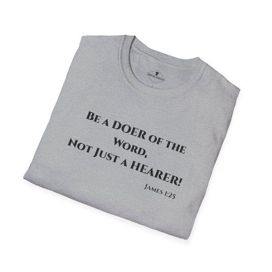 Be A Doer of the Word Grey T-Shirt