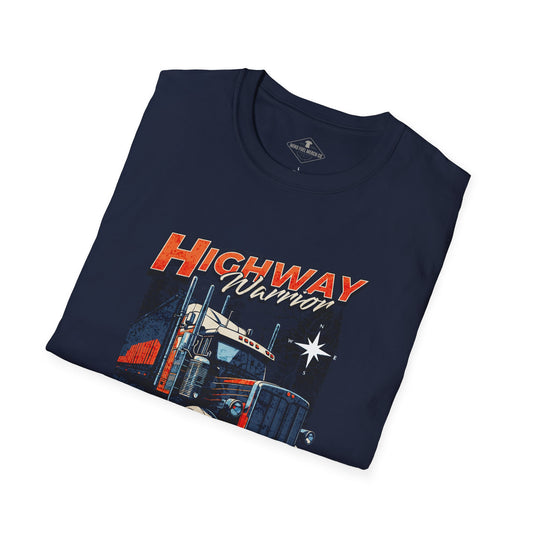 Highway Warrior Navy Blue T-Shirt