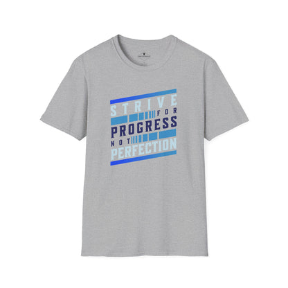 Strive For Progress Grey T-Shirt