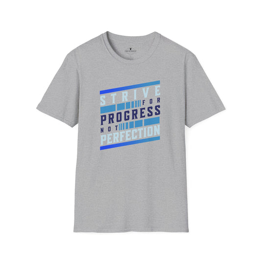Strive For Progress Grey T-Shirt