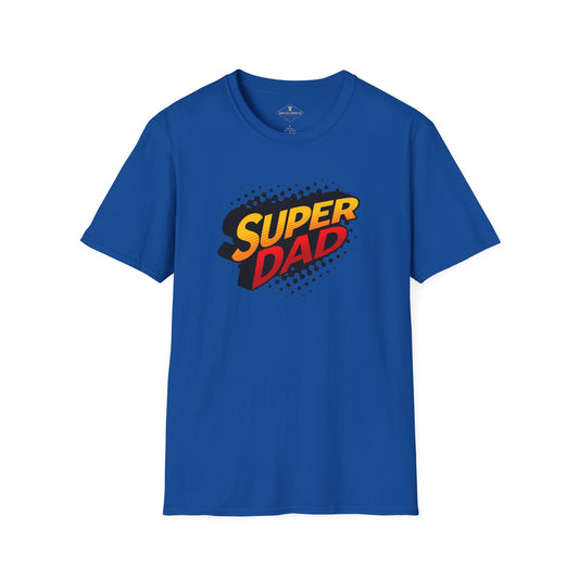 Super Dad Royal Blue T-Shirt