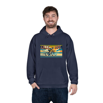 Cycle Life Navy Blue Hoodie