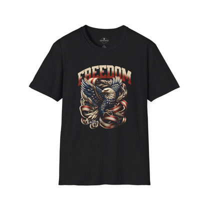Freedom Eagle Black T-Shirt