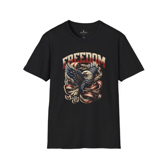 Freedom Eagle Black T-Shirt