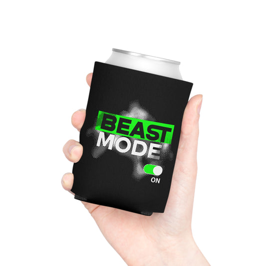 Beast Mode Black Koozie Can Cooler