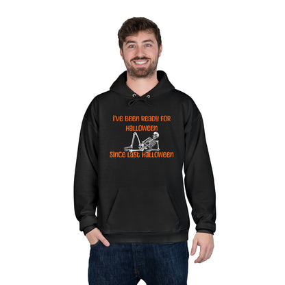 Ready For Halloween Skeleton Black Hoodie