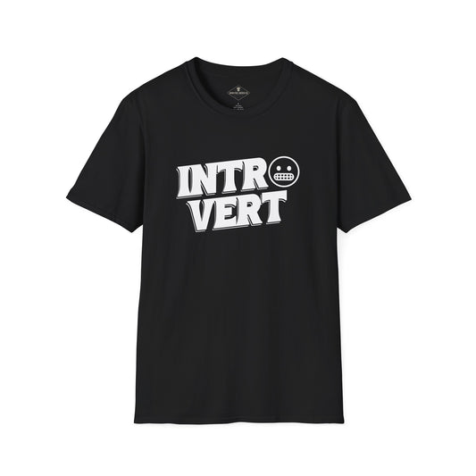 Introvert Black T-Shirt