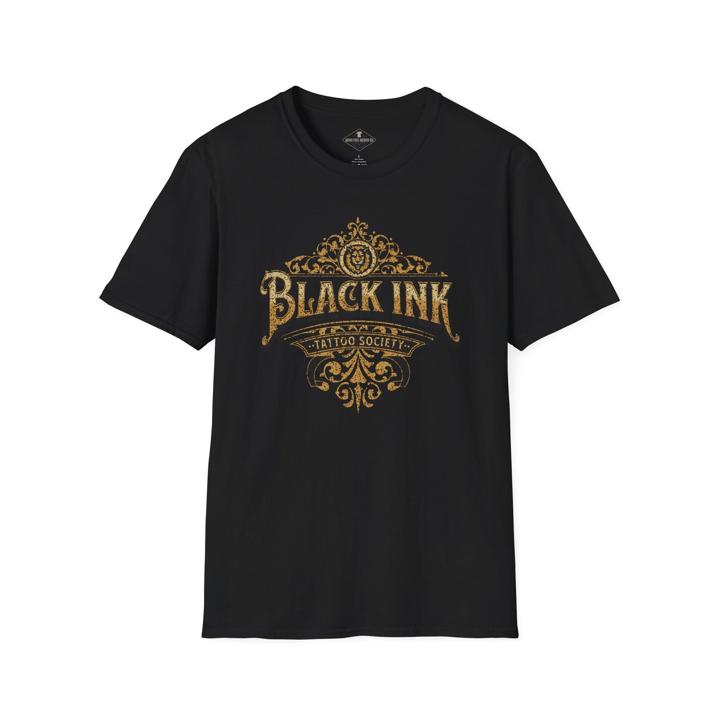 Black Ink Tattoo Society Black T-Shirt