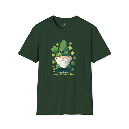 St. Patrick's Day Gnome Forest Green T-Shirt