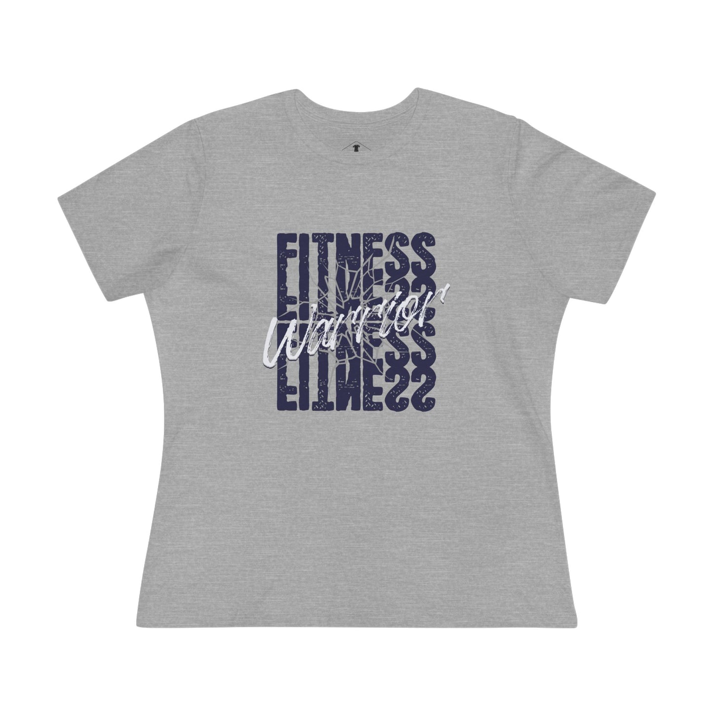 Fitness Warrior Grey Womens T-Shirt