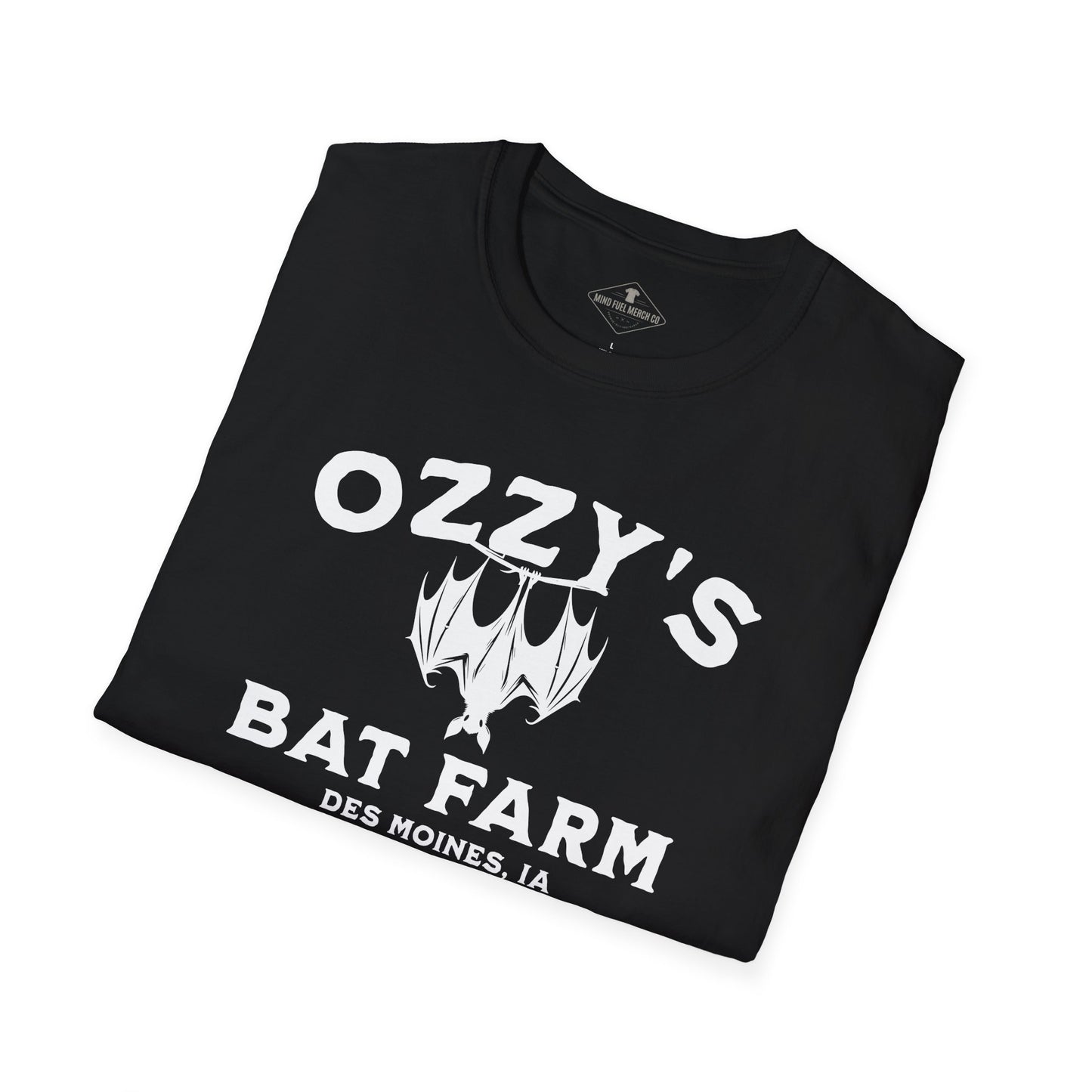 Ozzy's Bat Farm Black T-Shirt