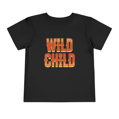 Wild Child Black Toddler T-Shirt