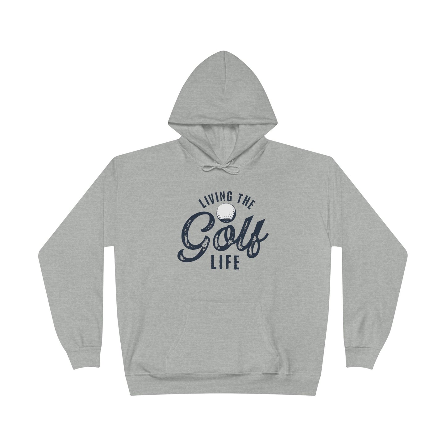 Living The Golf Life Grey Hoodie