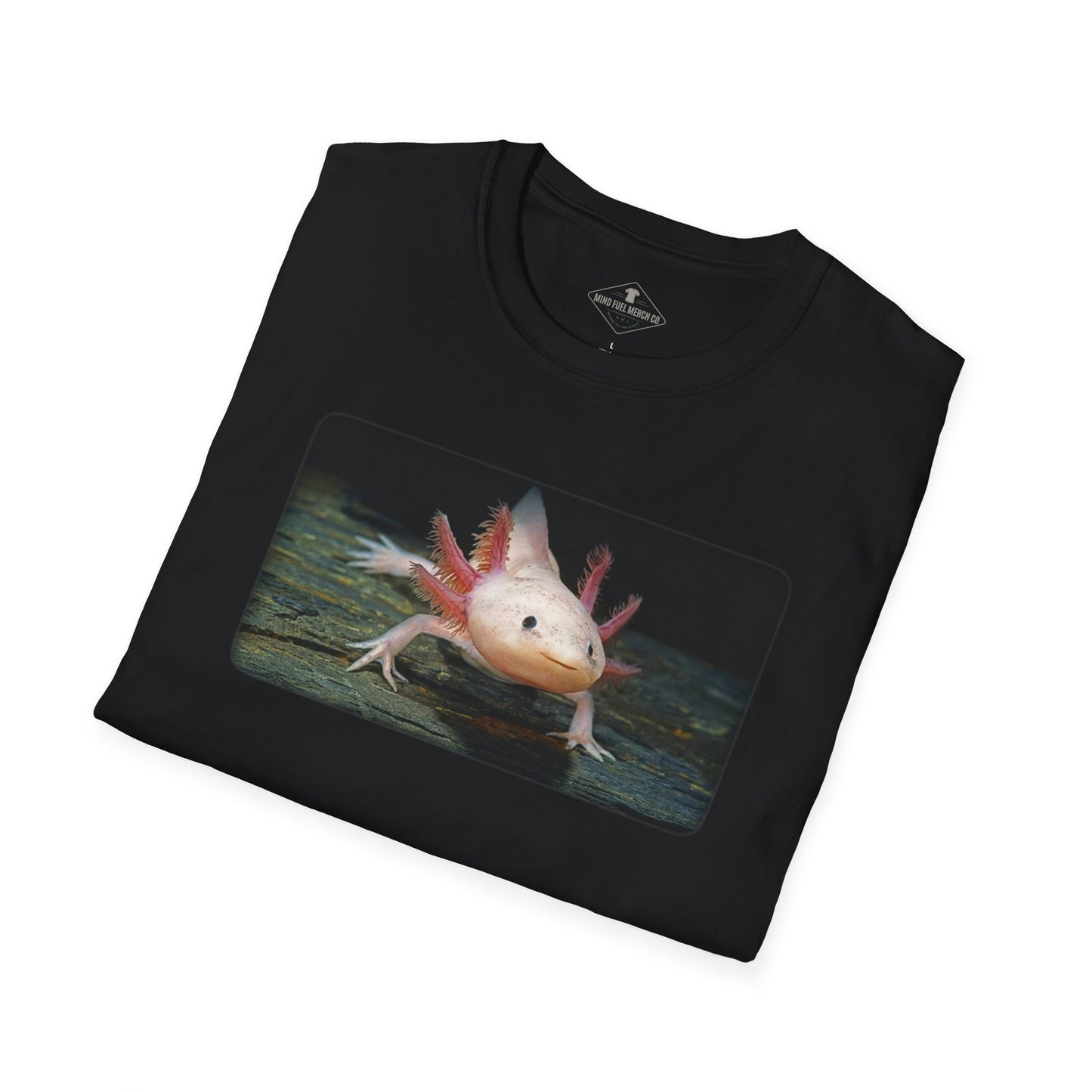 Axolotl Black T-Shirt