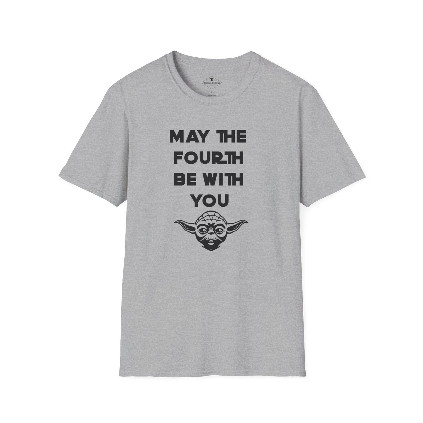 May The Fourth Be With You Grey T-Shirt