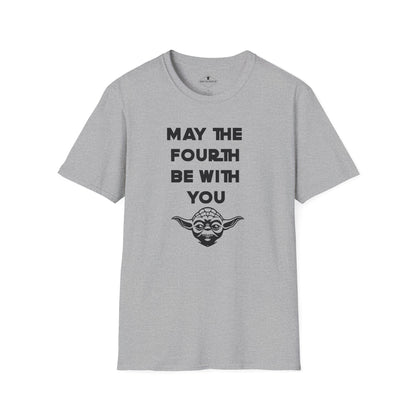 May The Fourth Be With You Grey T-Shirt