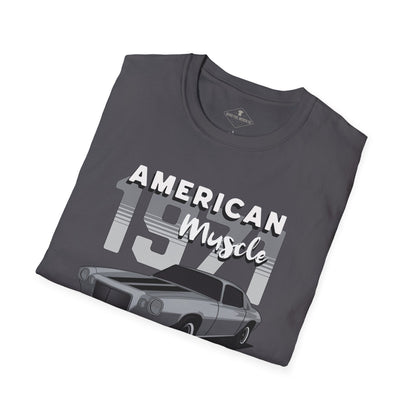 1971 Muscle Car Charcoal T-Shirt