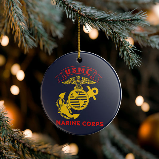 US Marine Corps Christmas Tree Ornament
