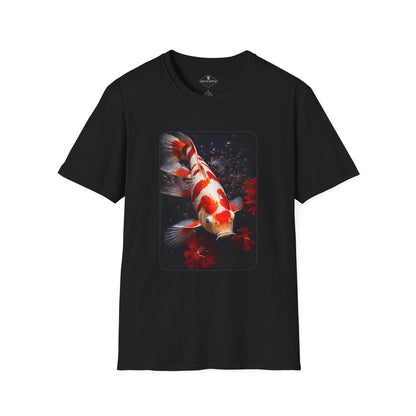 Koi Fish Black T-Shirt