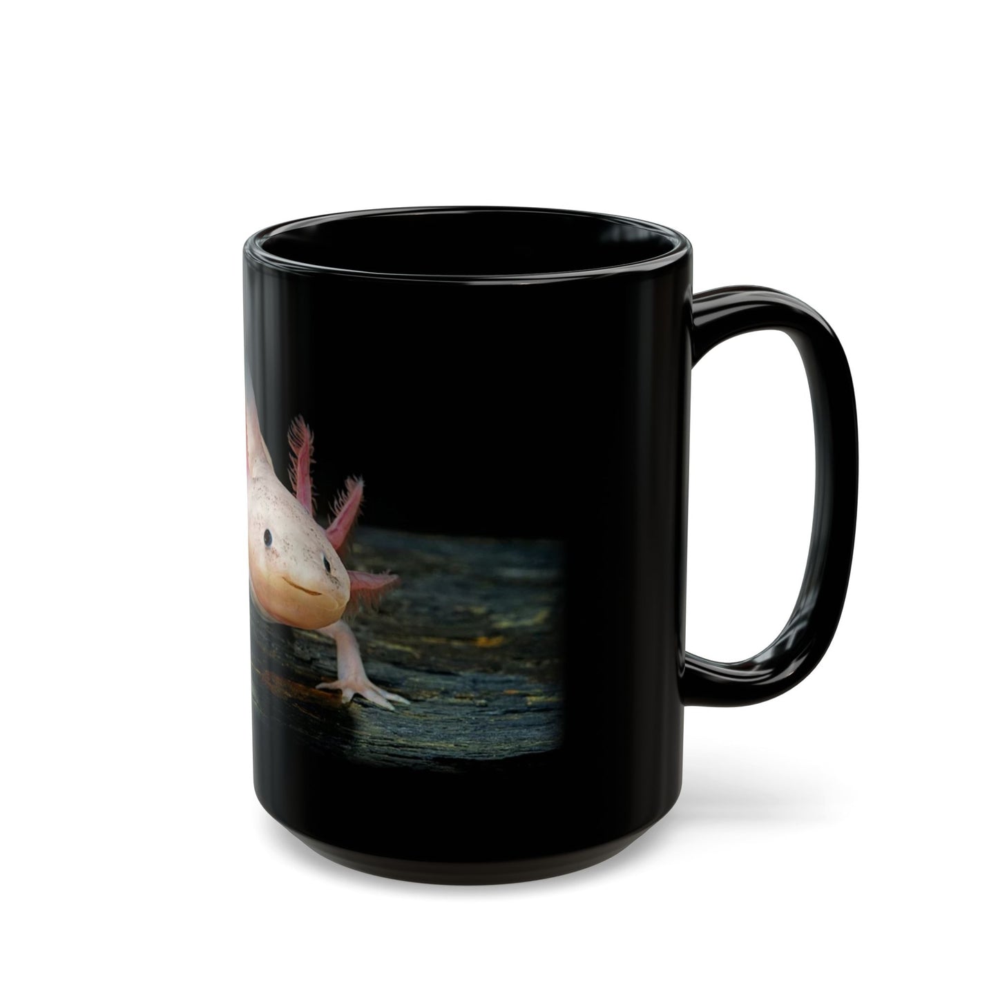 Axolotl Black Mug