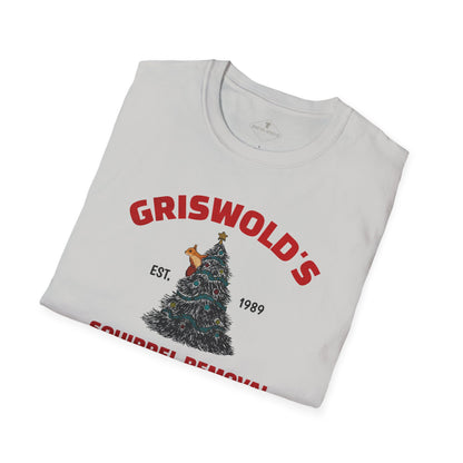 Griswold's Squirrel Removal Silver Grey T-Shirt