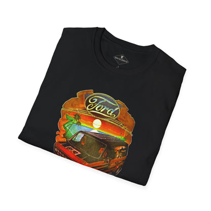 Vintage 1970's Ford Van Black T-Shirt