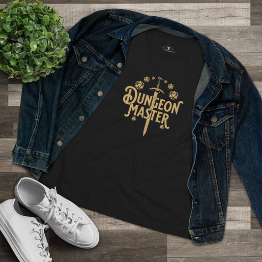 Dungeon Master Black Womens T-Shirt