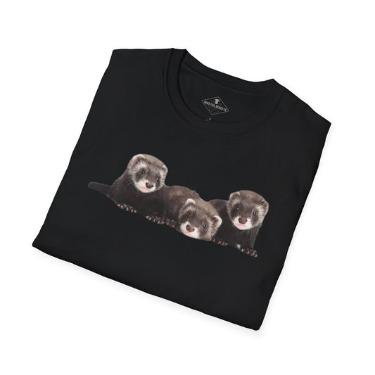 Ferrets Black T-Shirt