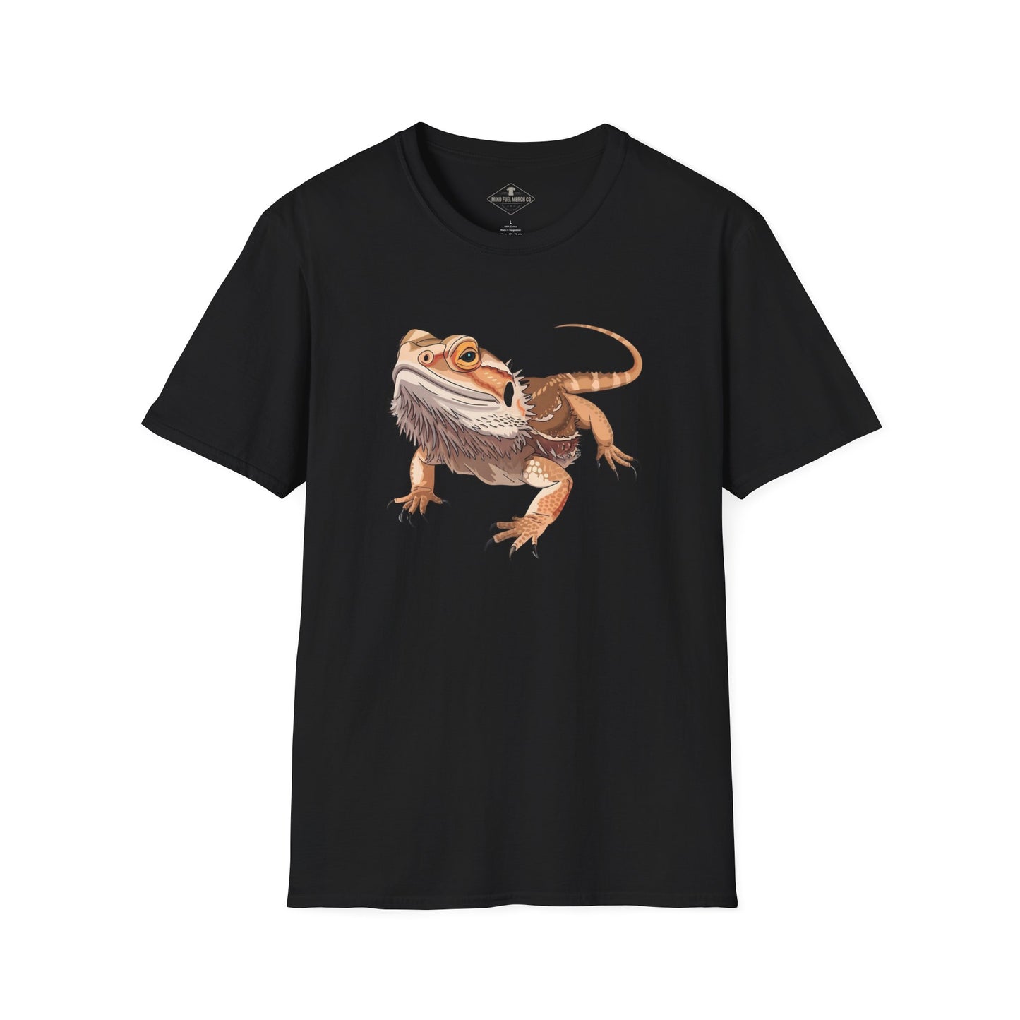 Bearded Dragon Black T-Shirt