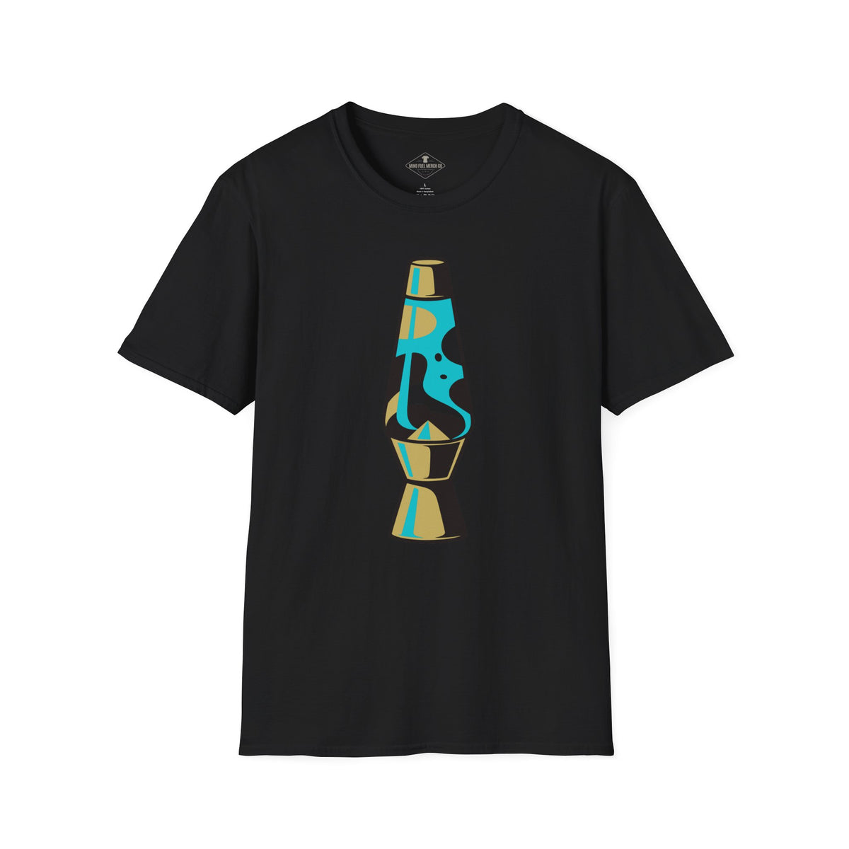 Vintage Lava Lamp Black T-Shirt