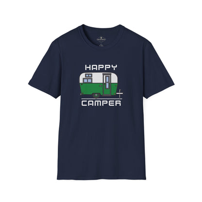 Happy Camper Navy Blue T-Shirt