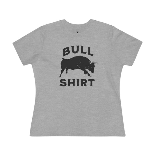 Bull Shirt Grey Womens T-Shirt