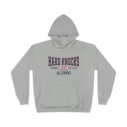 Hard Knocks School of Life Grey Hoodie