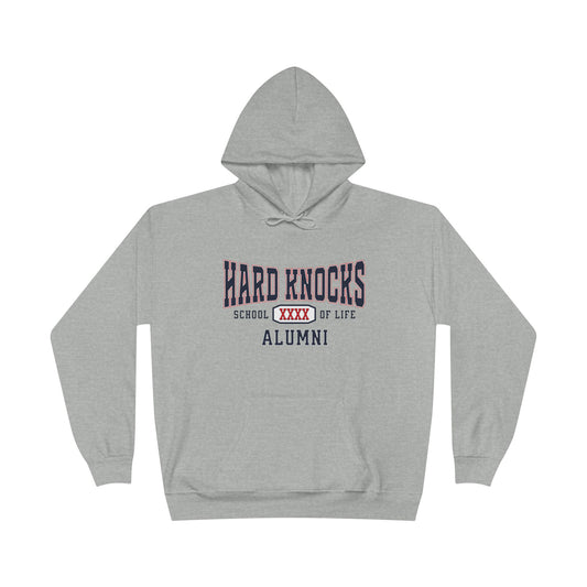 Hard Knocks School of Life Grey Hoodie
