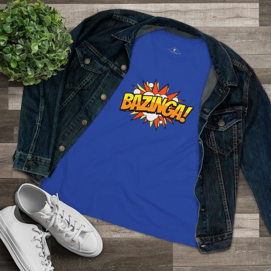 Bazinga Royal Womens T-Shirt