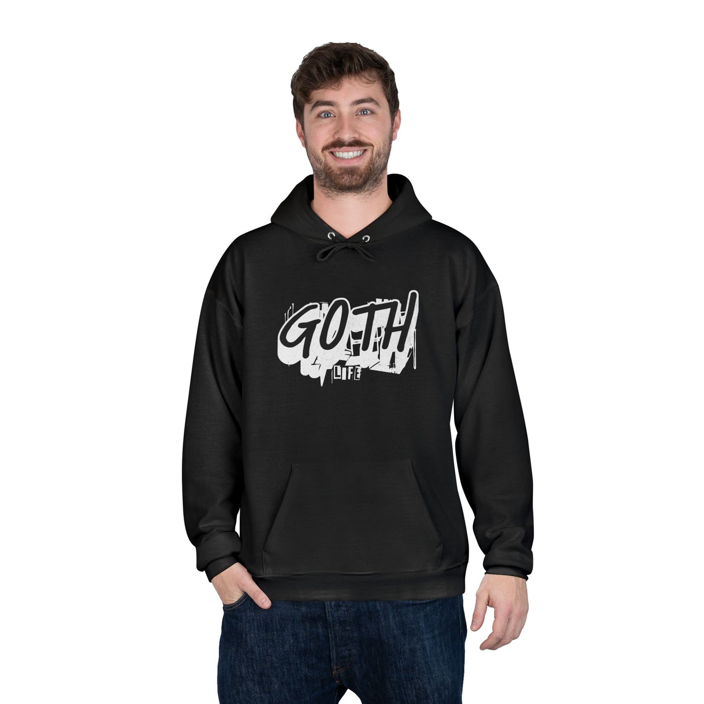 Goth Life Black Hoodie