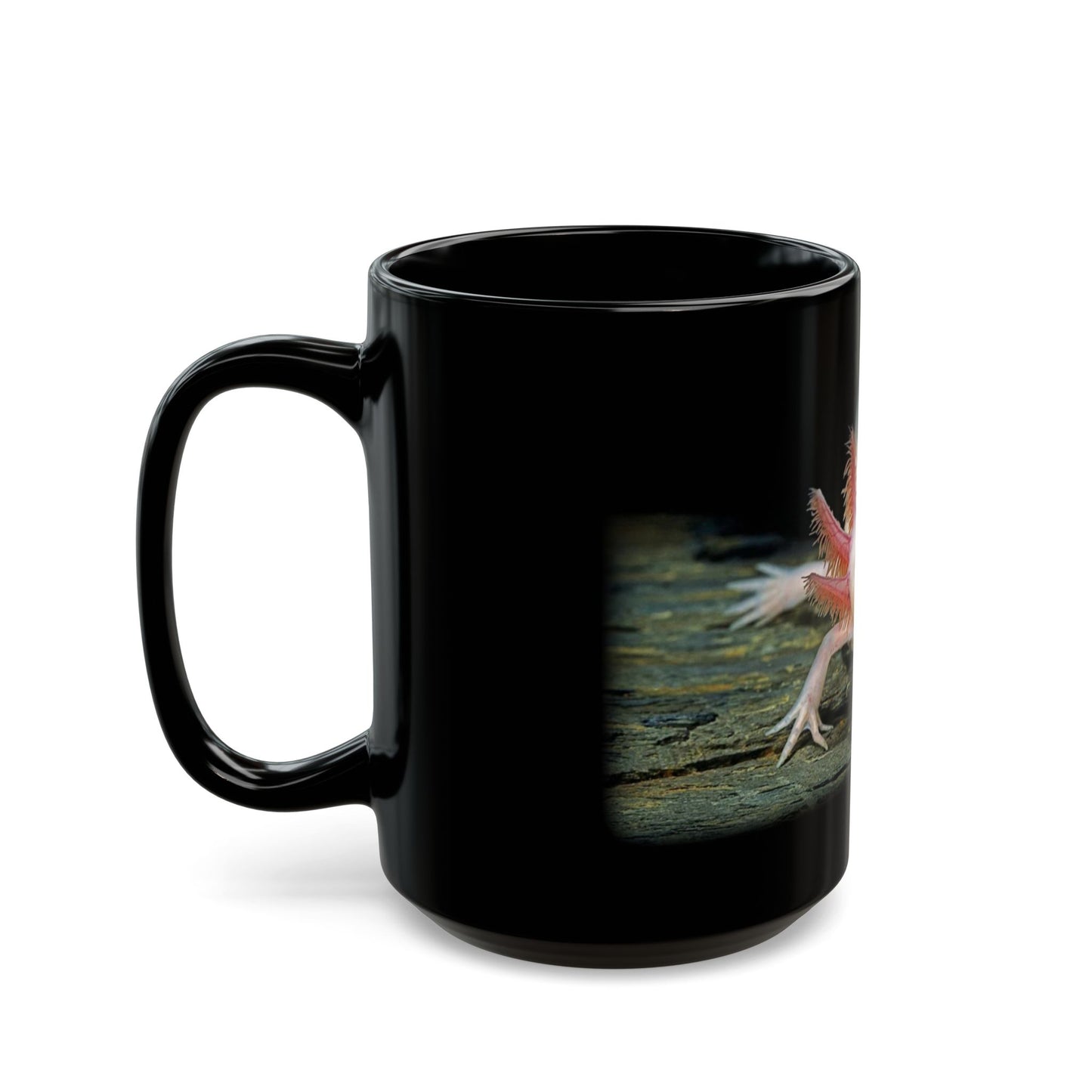 Axolotl Black Mug