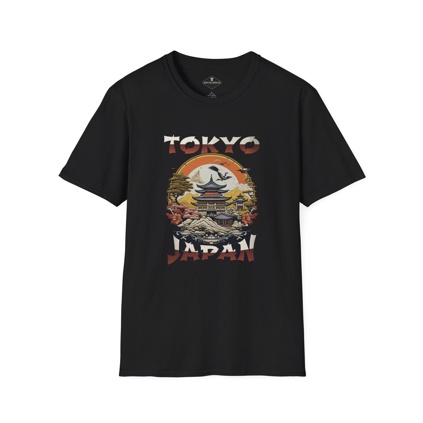 Tokyo Japan Black T-Shirt