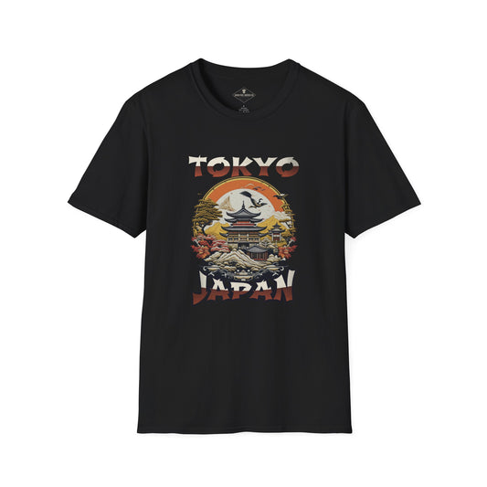 Tokyo Japan Black T-Shirt