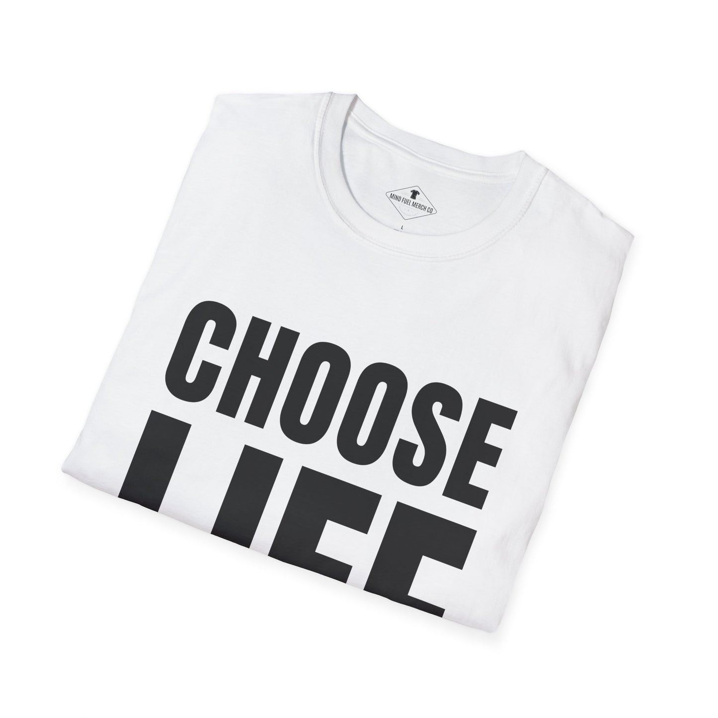 Choose Life 1980's Video White T-Shirt