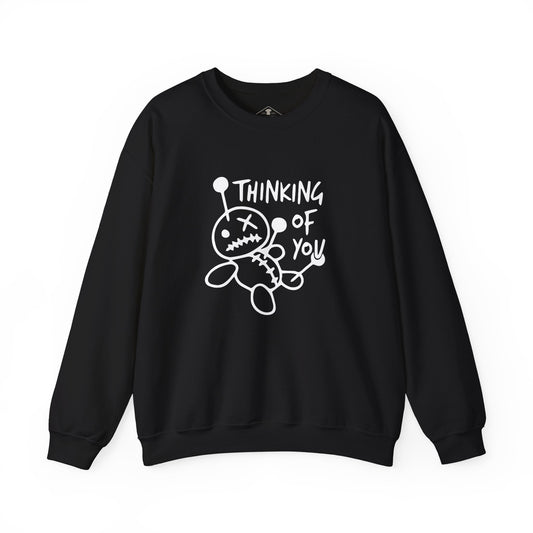 Thinking Of You Black Sweatshirt