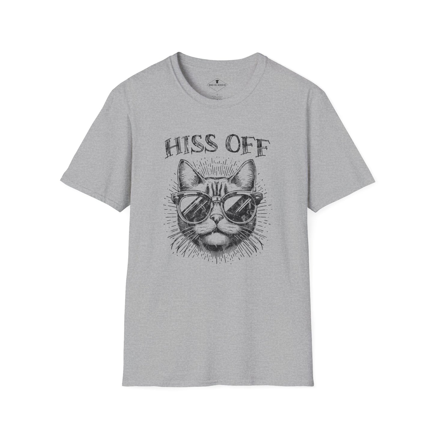 Hiss Off Grey T-Shirt