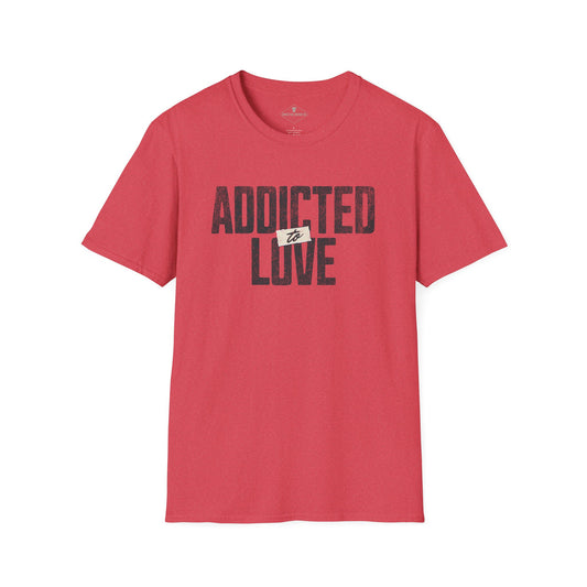 Addicted To Love Heather Red T-Shirt