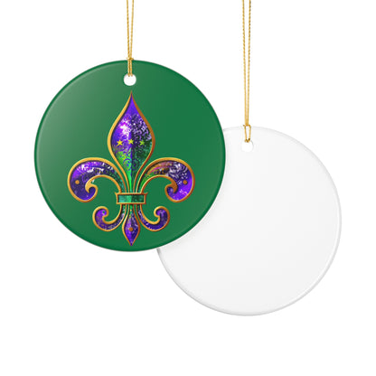 Fleur De Lis Tree Ornament
