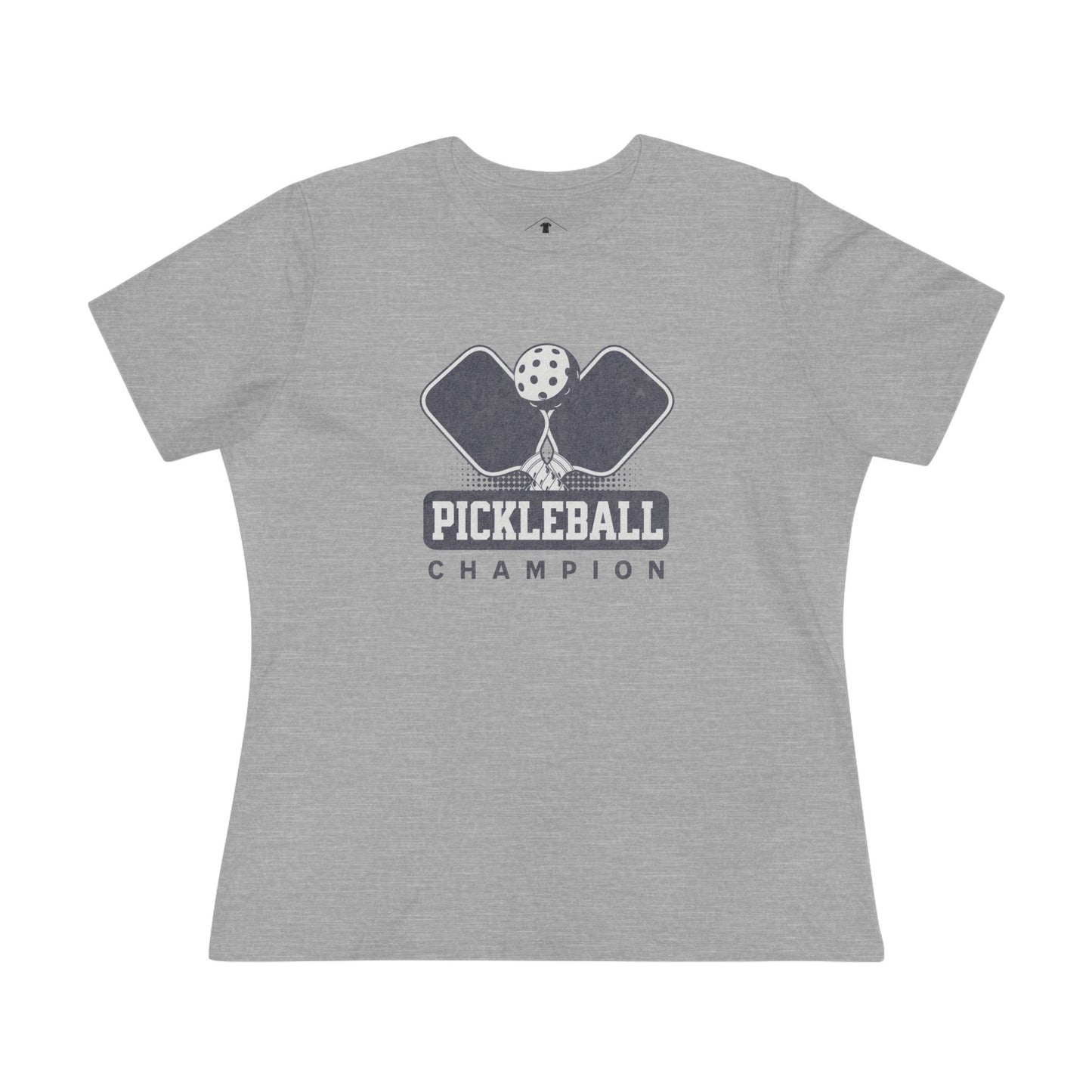 Pickleball Champion Grey Womens T-Shirt